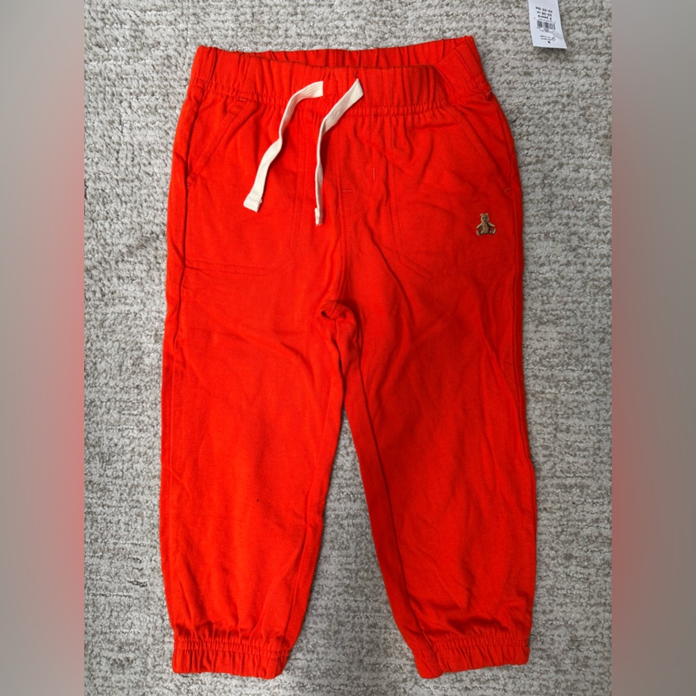 Baby Gap orange toddler sweatpants, unisex size 2